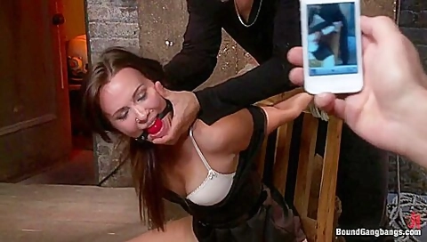 Hot Wife Is , Bound, Fucked, And Finished Off With Anal Creampie - Dietrich Cyrus, Mark Wood And Mr. Pete