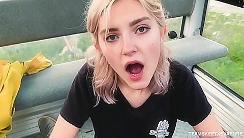 Gondola Lift With Eva Elfie