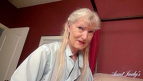 Naughty Granny Hot Erotic Solo