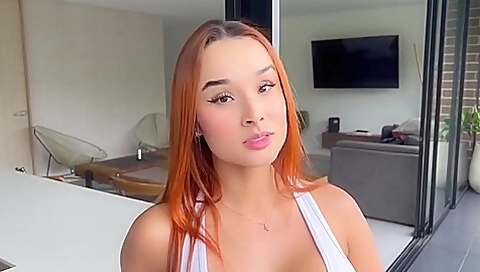 Abella Olsen My Latina Stepsister Pays For My Silence With A Blow Job And Hard Fuck