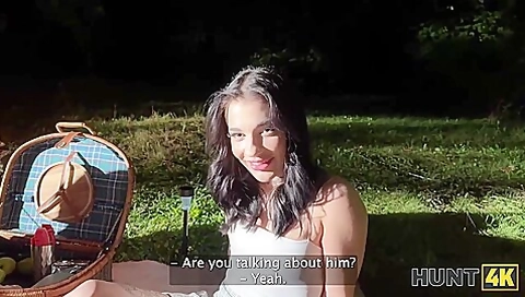 Steve Q In Enticing Outdoor Video
