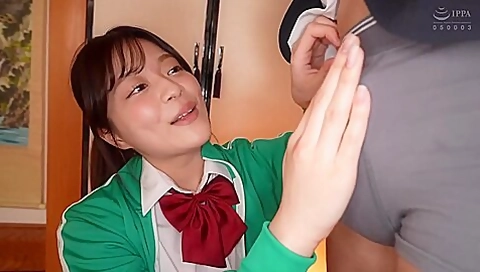 [scop-783] The Very Cute Who Seduces Her Teacher By Emphasizing Her Breasts And Holding Her Hand Seduces The Sensai Who Came To Her Room With Nipple Blaming Kisses And Her Famous Pussy! She Is To Cum Inside Of The Teachers Pussy In A Cow