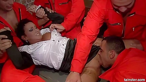 Prison Pussy Break 1 - Cam 2 With Dominno, Angelica Heart And Carmen Black