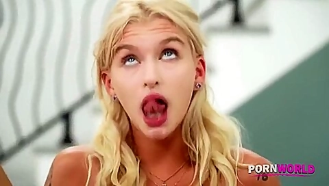 Crazed Cutie Emma Rosie Takes Messy Facial After Bbc Anal Drilling