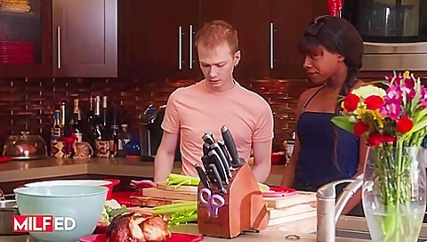 Plastic Ebony Mystique And Alex Jetts Blowjob Sex