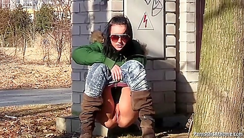 Doesnt Get Any More Public Than This Piss With Angelica Kitten