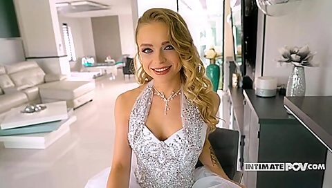Alexa Flexy In Cute Bride Pov Memorable Adult Clip