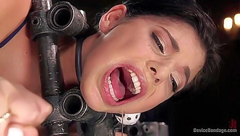 19 Year Old Brazilian In Devastating Bondage With Gina Valentina