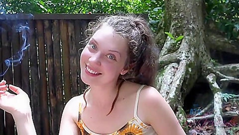 You Take Elena To Tioman, And She Cant Wait To Suck You Off Outside. - Elena Koshka