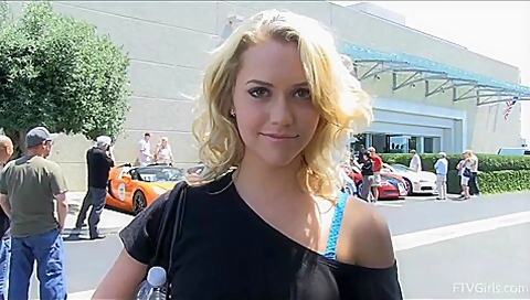 Jessica In Exotic Car Trip 1