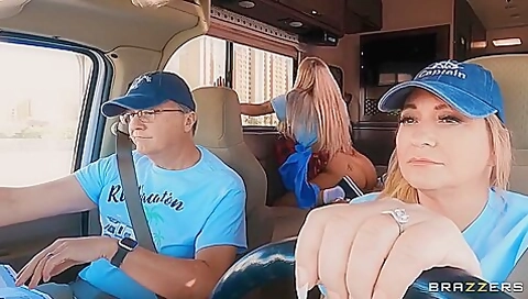 Rara Knupps- Hitching A Ride On His Dick