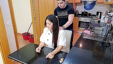 Miss Squirting - Sexy Private Chef Is Seduced With A Massage