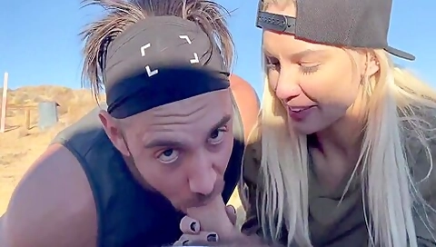 Getting Caught Having A Threesome On The Side Of The Road 22 Min